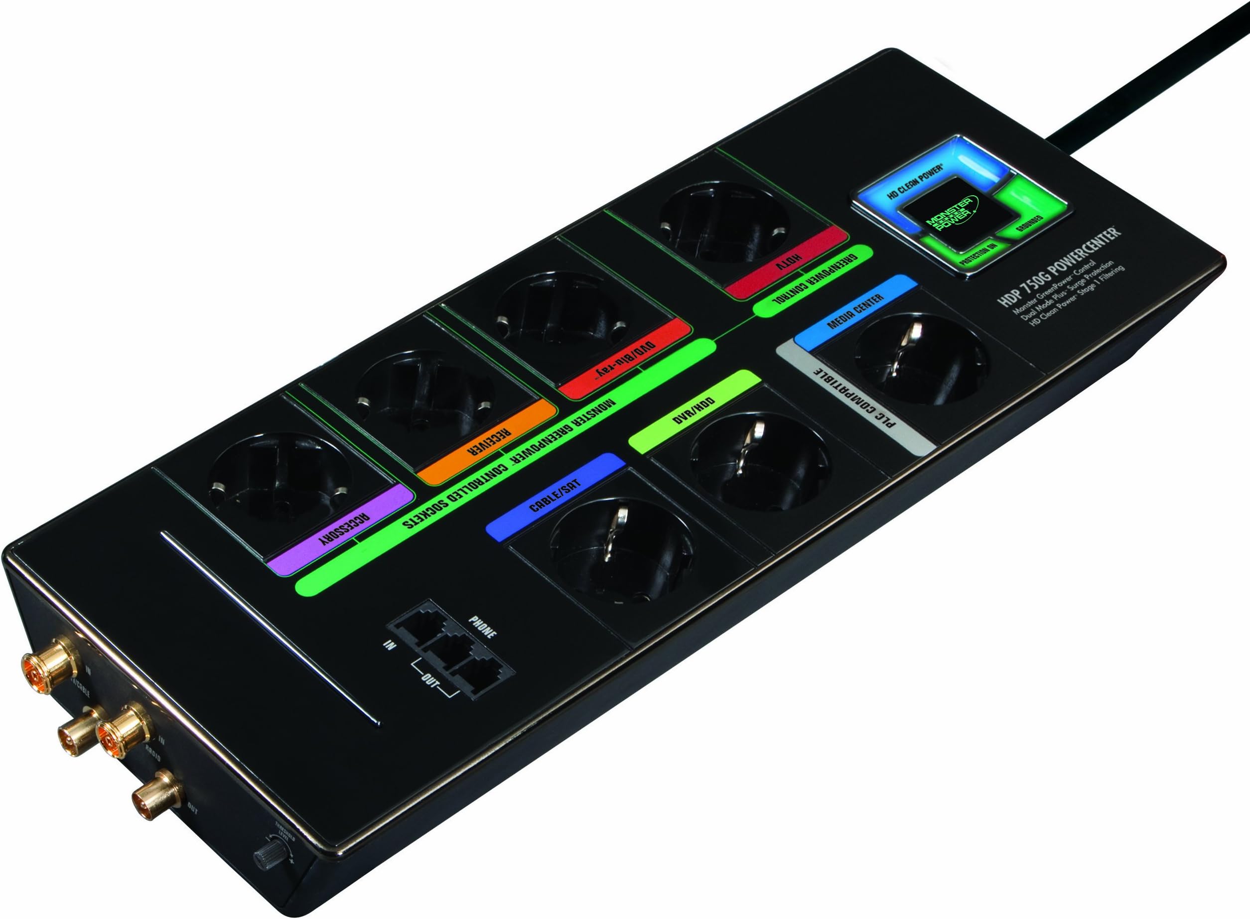 Monster High Definition HDP 750G PowerCenterTM w/GreenPowerTM - DE