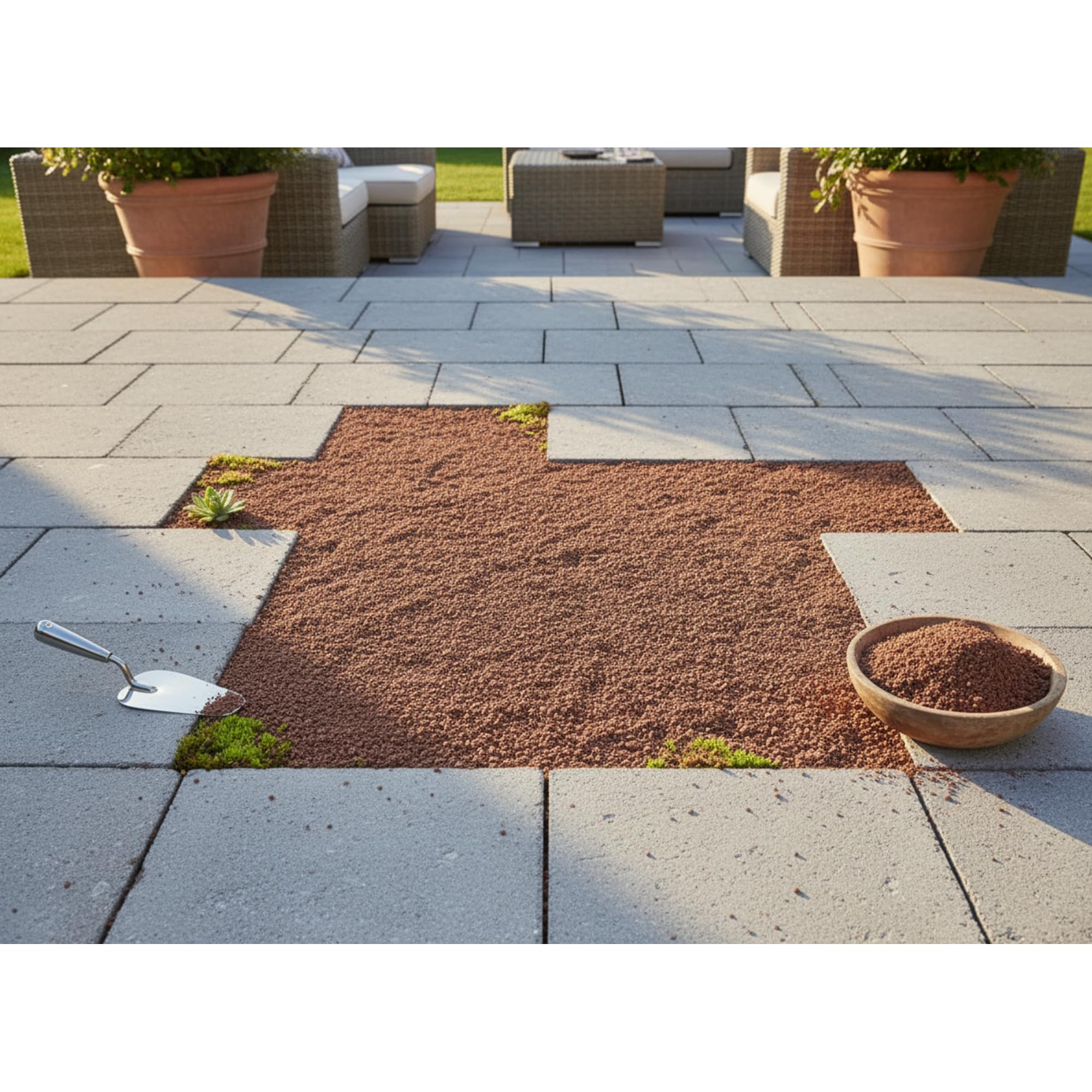 Lava-Fugensand 0–2 mm, Terrariensand 25 kg, für Garten, Wege & Terrarien, natürlicher Gartendekor, frostresistent