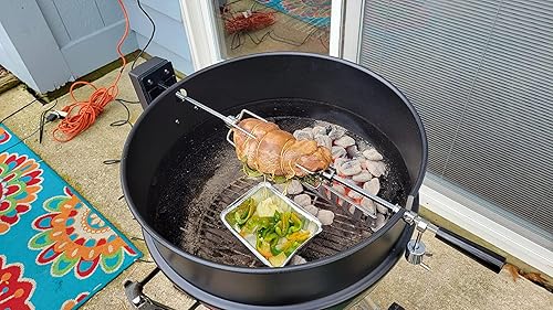 Miniatura 6 de Onlyfire 6004 Tenedores de carne asador para parrilla (1 par) - Se adapta a varillas de asador cuadradas de 5/16 pulgadas