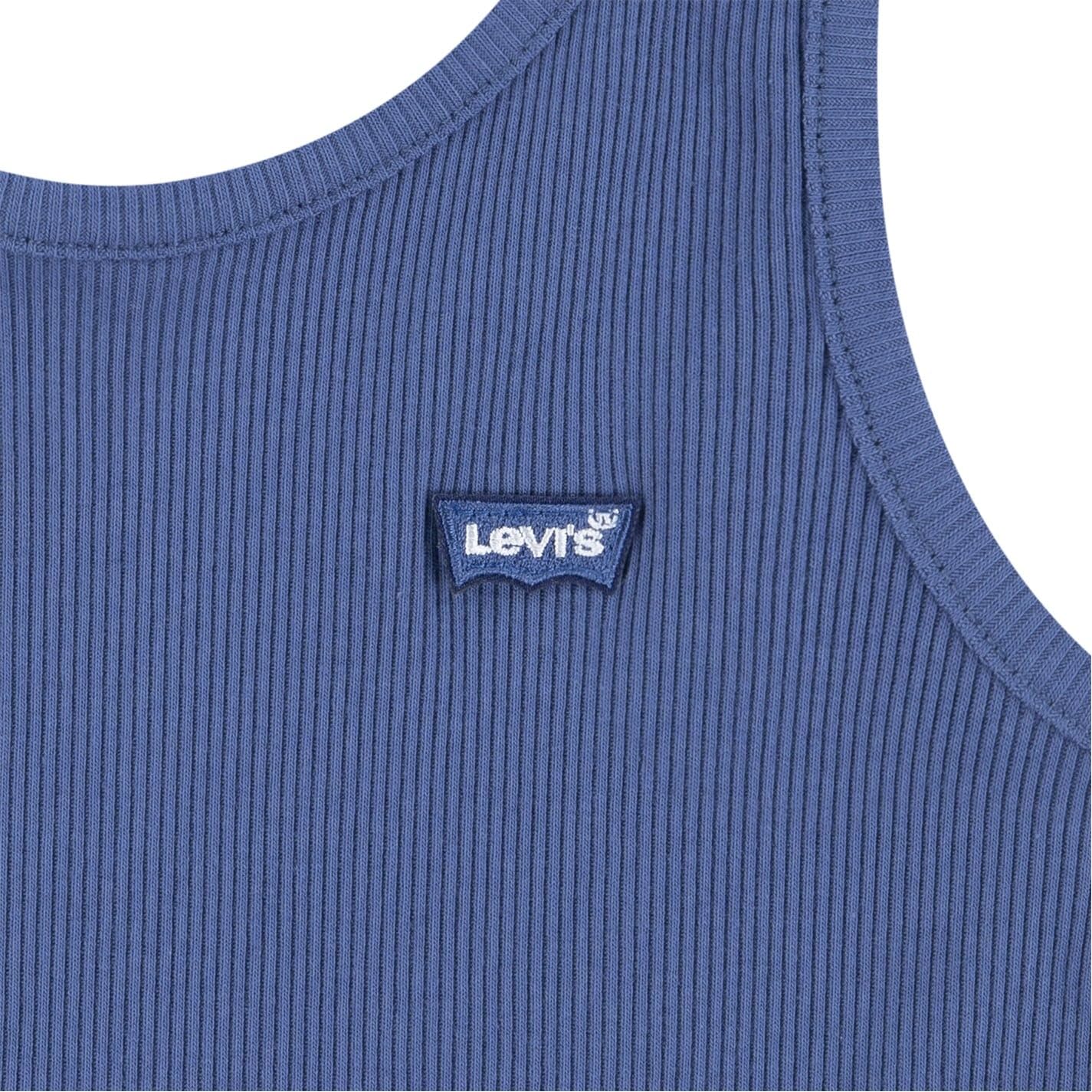 Levi's Girl'S Lvg Meet and Greet Ribbed Tank 3ek116 T-Shirt