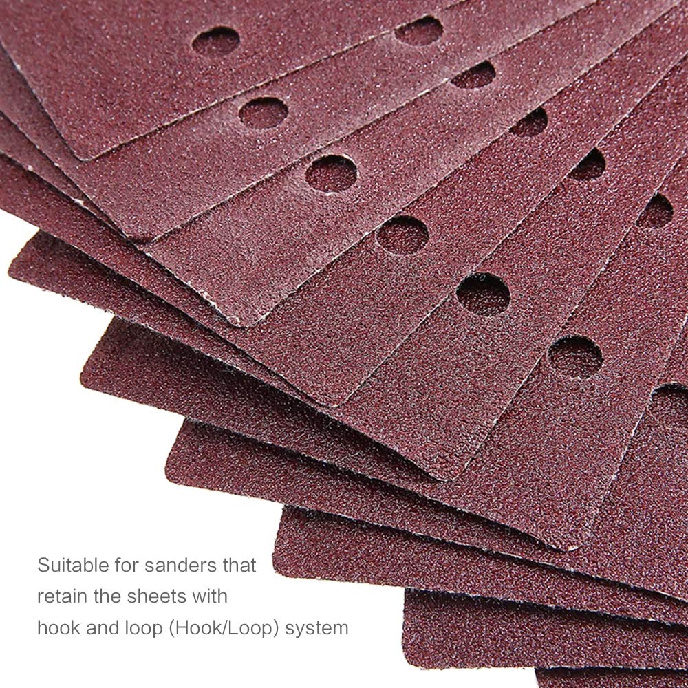 Carta Vetrata Per Levigatrice 93x185mm - 35 Pezzi Con Grana 40-240 - Foto 13