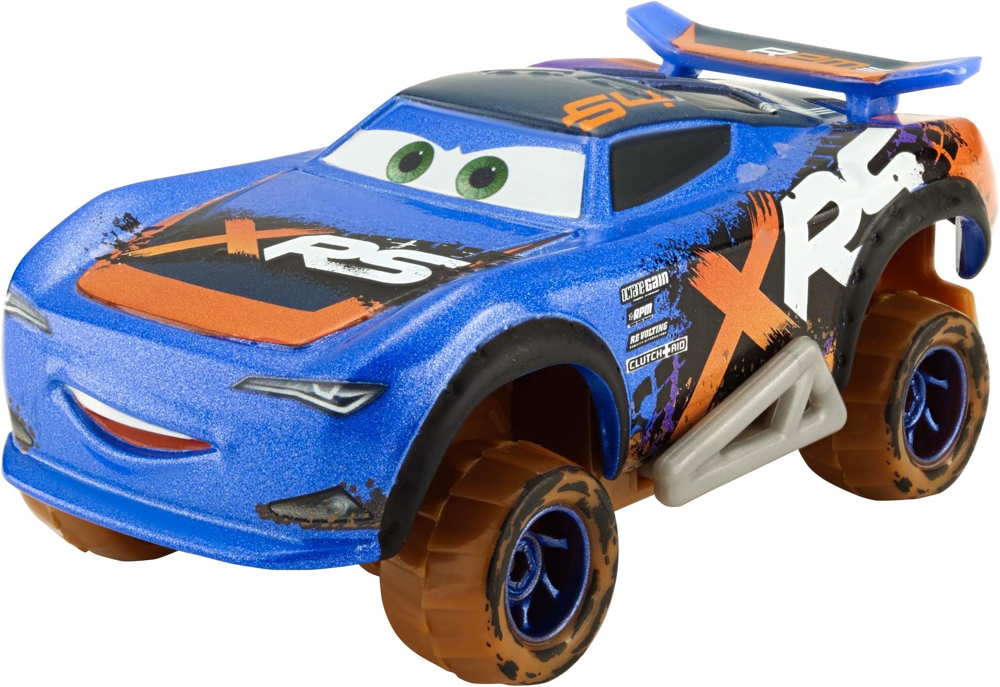 Disney Pixar Cars GBJ41 XRS MUD Racing RPM, Multicoloured