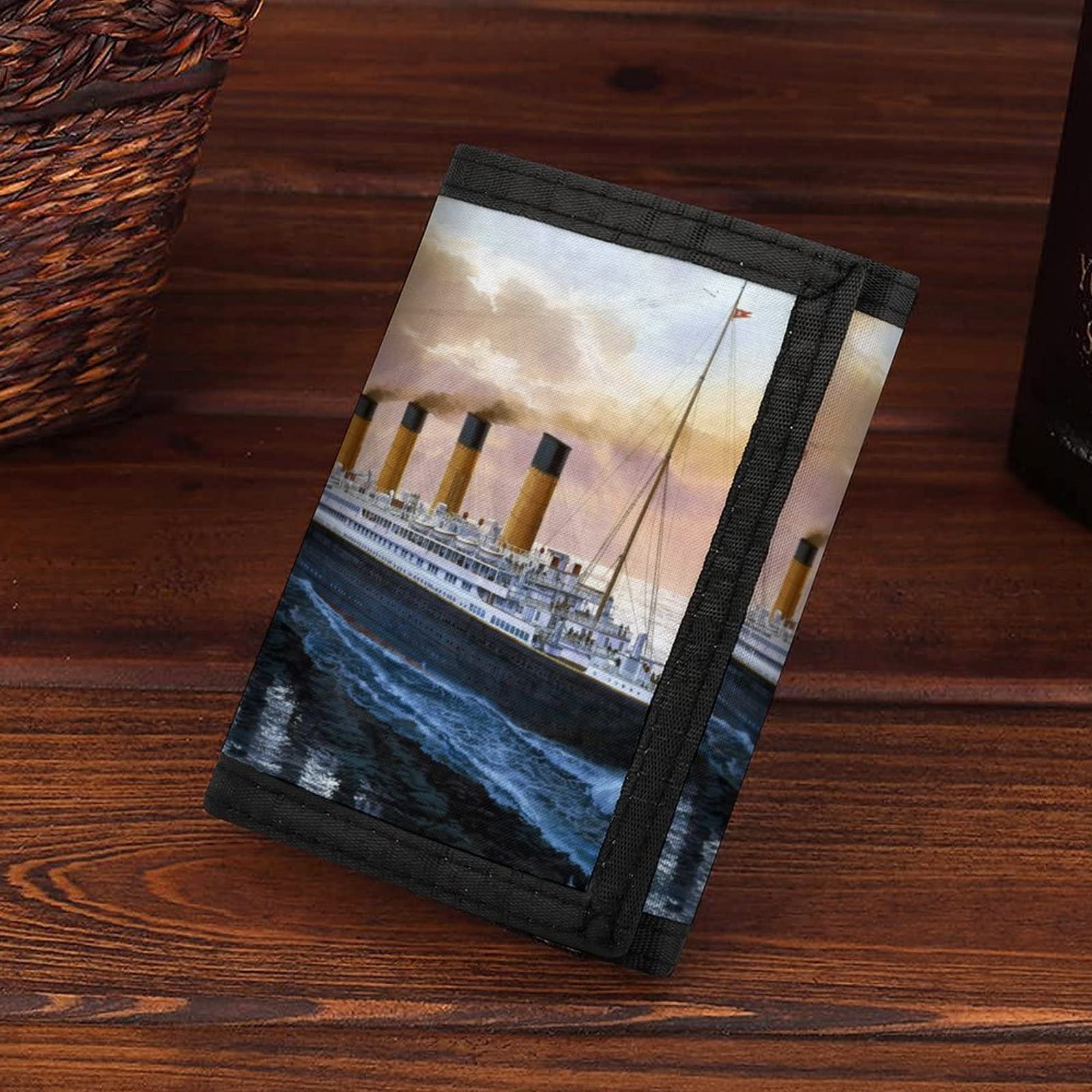 Charmante Engelen Trifold Portemonnee Leuke Kaartsleuven Houder Clutch