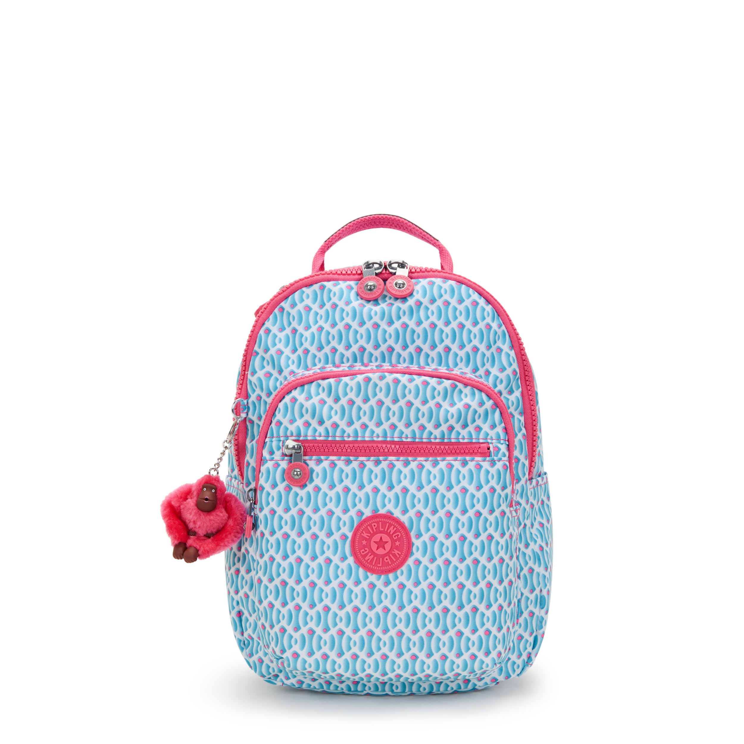 Kipling Seoul S, Borsa messenger Unisex - Adulto, Dreamy Geo C, 16 x 25.5 x 35 cm