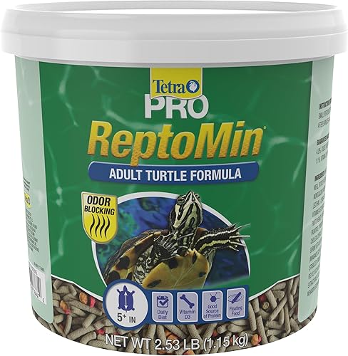 Miniatura 10 de Tetra Fauna Pro ReptoMin - Fórmula de tortuga para adultos 811 onzas palos flotantes comida para tortugas 77099-00