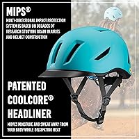 Vista 3 de Troxel Terrain MIPS Cooling Horse Riding Helmet, Low-Profile, Micro-Adjustable Design, Horseback Riding Gear