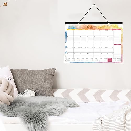 Miniatura 9 de Calendario de escritorio 2026, calendario de escritorio grande 2026, enero 2026 a diciembre de 2026, 17 x 12 pulgadas, calendario mensual 2026 con