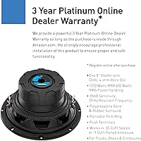 Vista 2 de Subwoofer de doble bobina de voz Planet Audio AC15D 15 pulgadas 2100 W., 8 pulgadas, 8 pulgadas, Negro