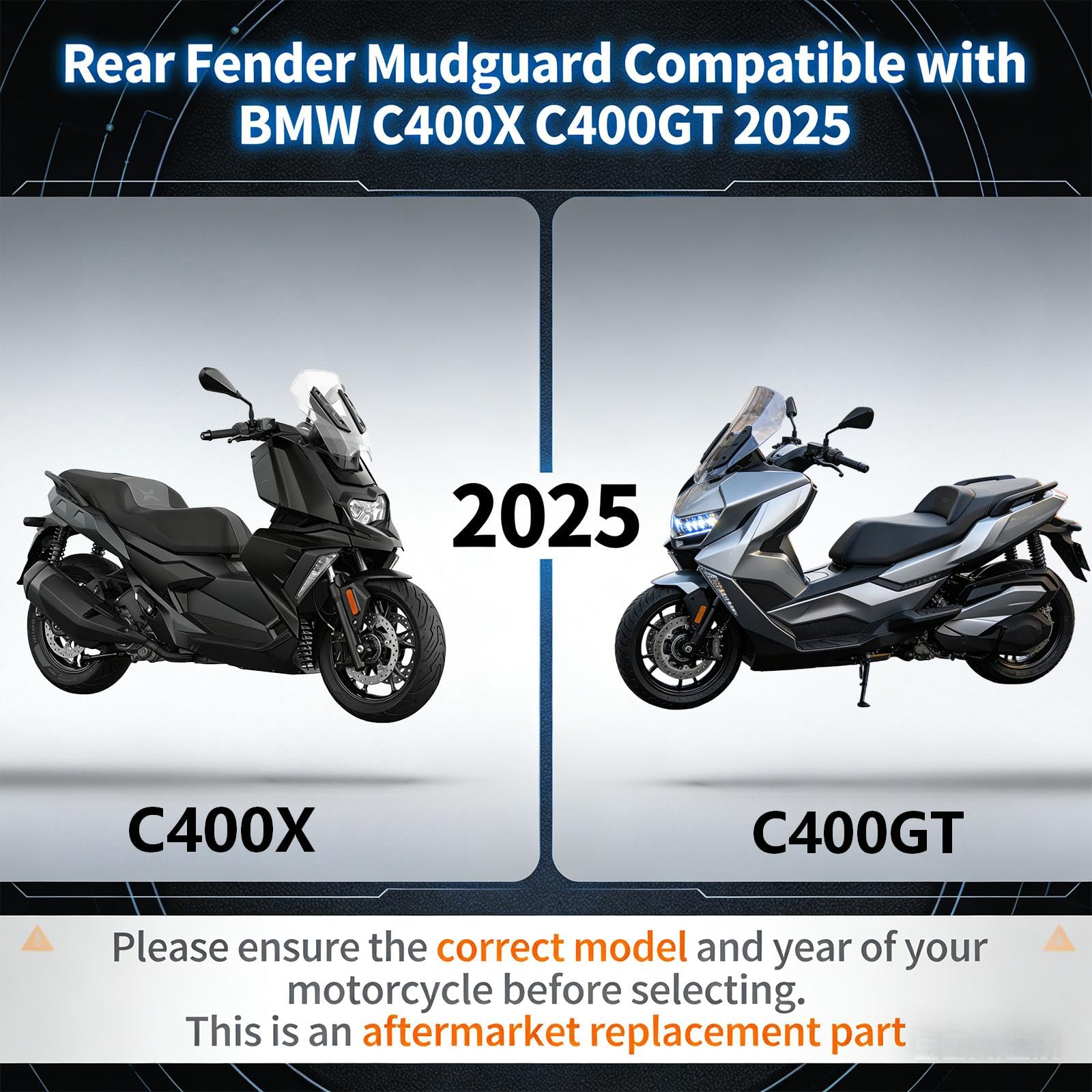 Amazon | GFARDMOTO リアフェンダー マッドガード BMW C400X C400GT