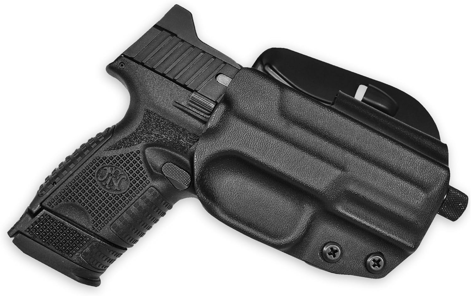 OWB Paddle Holster - Outside The Waistband fits FN 509 (Black, Right)