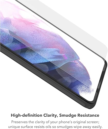 Miniatura 6 de ZAGG InvisibleShield GlassFusion+ con D3O - Cristal híbrido con D3O - Hecho para Samsung GS21+ (6.7") - Compatible con Cas