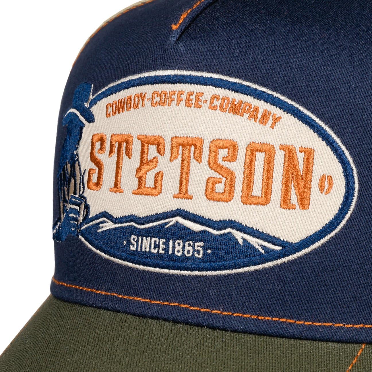 Stetson Cowboy Coffee Company Mens Womens Baseball Cap - 4