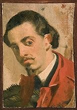 ARTTLBBS Famous Canvas Wall Art Pictures Print Portrait of a Man Part of a by Giuseppe Abbati Nature Pictures for Home Decor 60x90cm