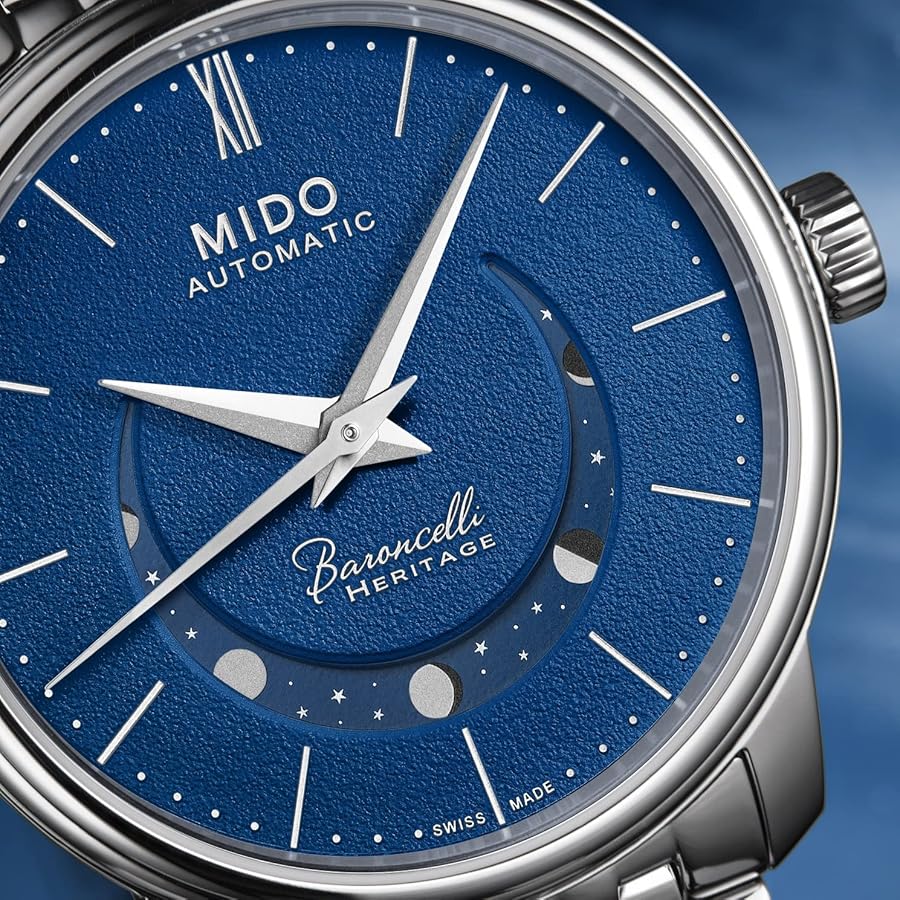 Mido Baroncelli 自動巻き時計 Introducing: The Handsome Mido Baroncelli Chronograph Moonphase