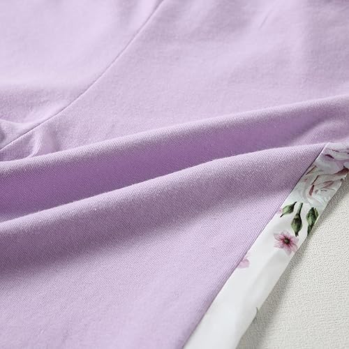 Miniatura 7 de YALLET Ropa para niñas pequeñas, trajes de otoño para niña, conjunto de 2 conjuntos de sudadera rosa