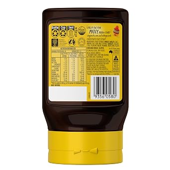 Vegemite Squeezy Spread 200g Bottle Convenient Squeeze Format Rich in B Vitamins Made in Australia
