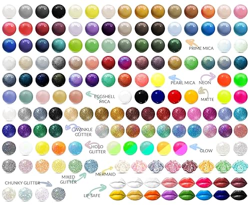 Miniatura 4 de MARBLERS Twinkle Glitter Sangria 3 onzas (3.00 oz)  Fina  No tóxica, vegana, libre de crueldad animal  Cara, cuerpo, sombra de ojos, cabello,