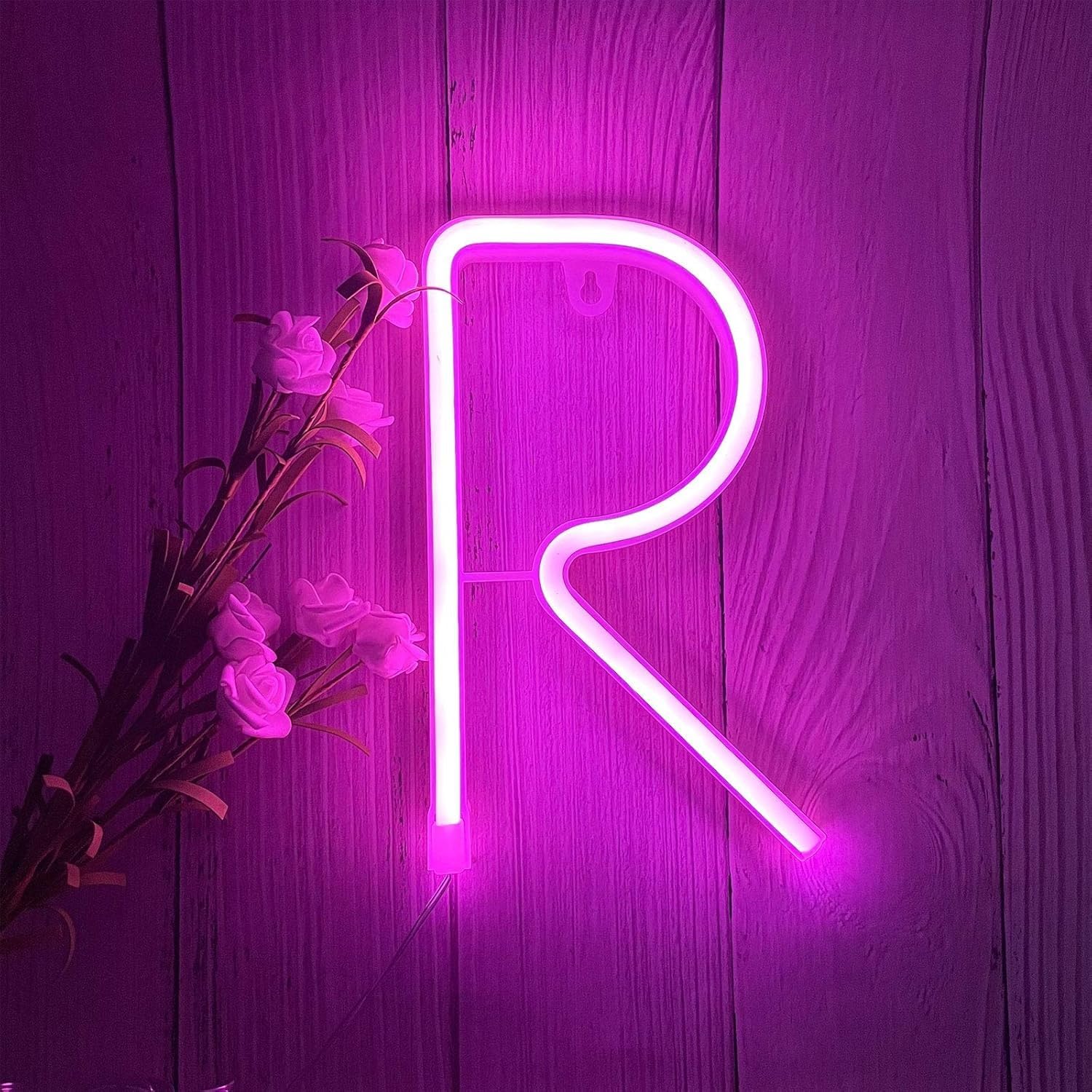 LED Marquee Letter Lights, Light Up Letters Glitter Alphabet Letter Sign Battery Powered for Night Light Birthday Party Wedding Girls Gifts Home Bar Christmas Decoration — image 1
