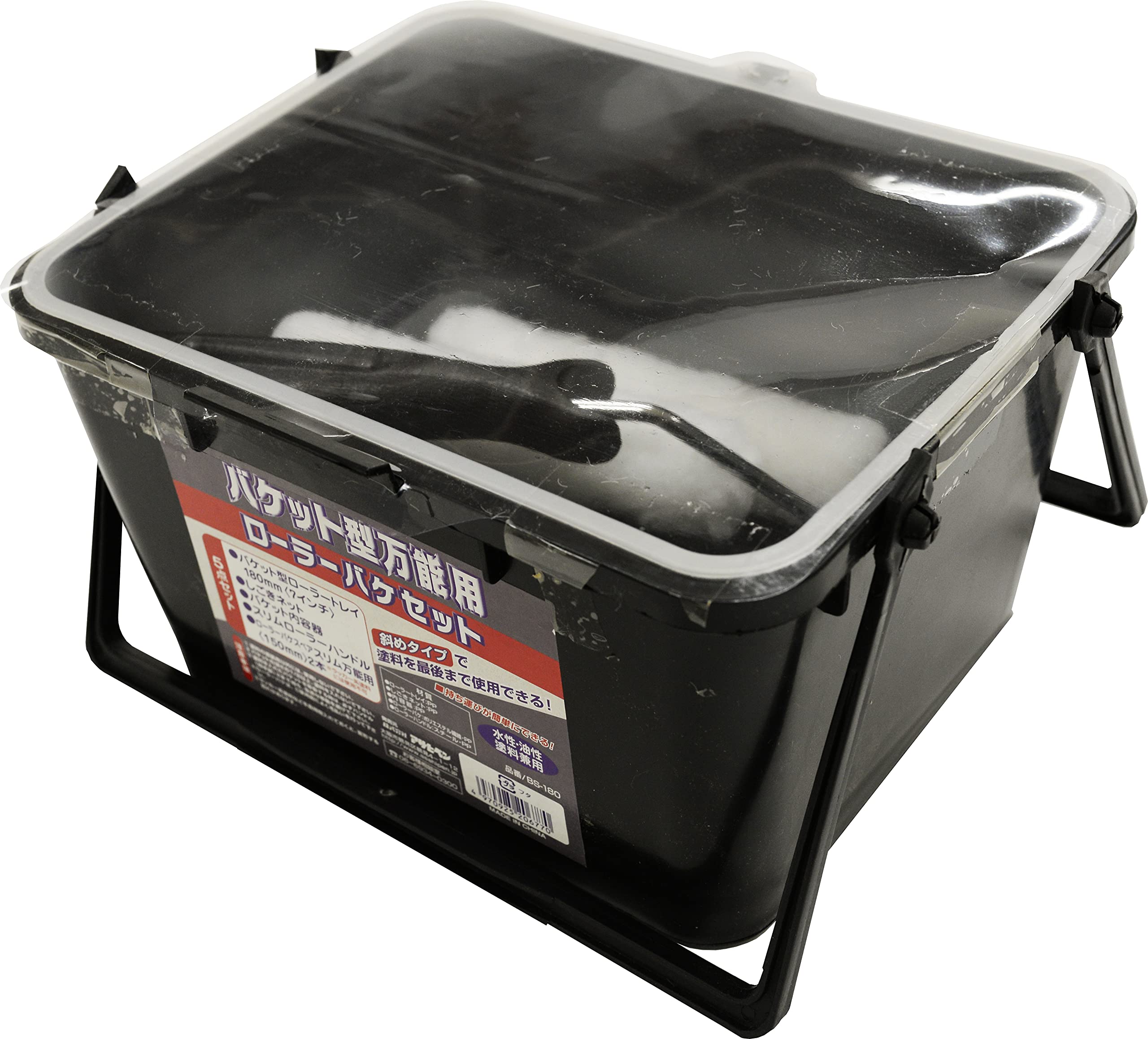 Amazon | [A] アサヒペン バケット型万能用ローラーバケセット(BS-180 
