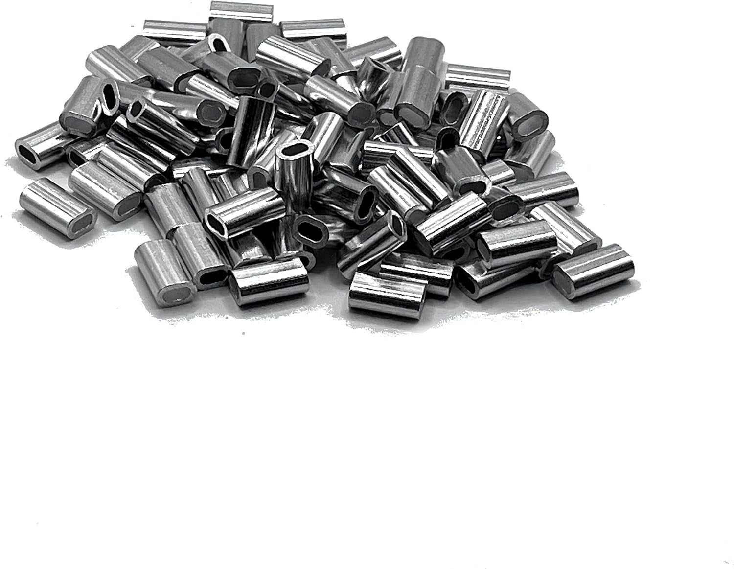 J&J Expedition Aluminum Double Fishing Line Crimp Sleeve