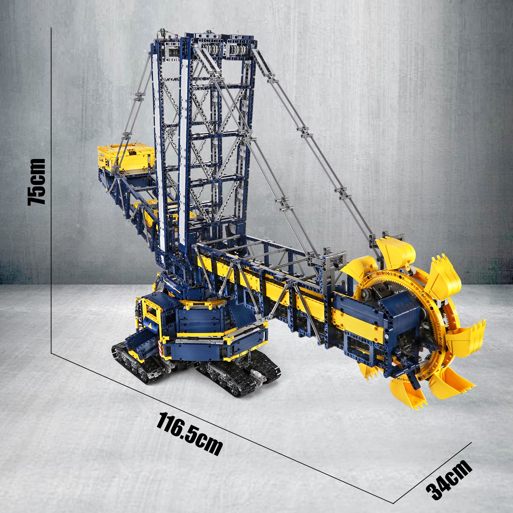 Mould King ショベルビルディングセット おもちゃ 電動ショベル