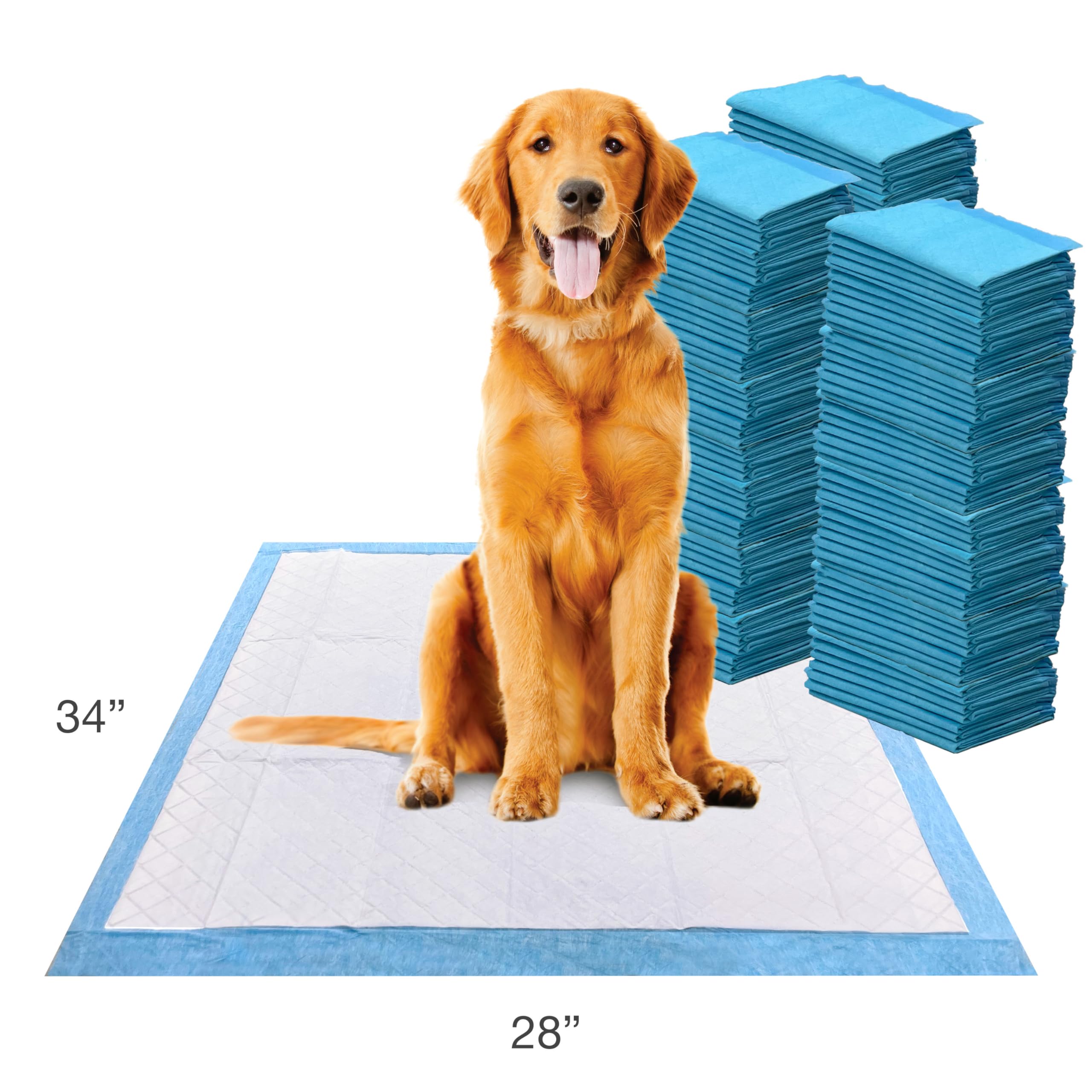 Four Paws Wee-Wee Superior Performance X-Large Urinierunterlagen für Hunde – Welpen- und Hundeunterlagen für das Töpfchentraining – Hundezubehör für Hauseinbruch – 71,1 x 86,4 cm (150 Stück)