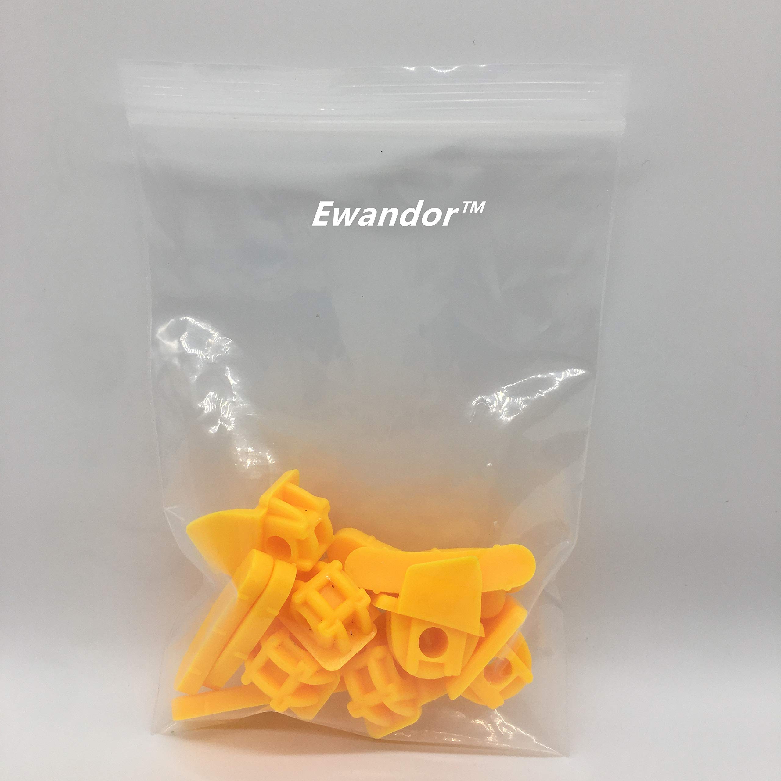 Caso 2 envases, 6Pairs / Paquete, Cambiador de neumáticos inserción de plástico | Rueda de Nylon Protector de llanta de Montaje Desmontar la Cabeza, 06YCL|Amarillo|