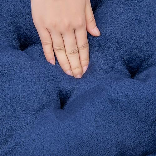 Miniatura 7 de WONDER MIRACLE Paquete de 4 cojines de asientosilla para sillas de comedor, silla de oficina, automóvil, piso, aire libre, patio, se puede lavar a