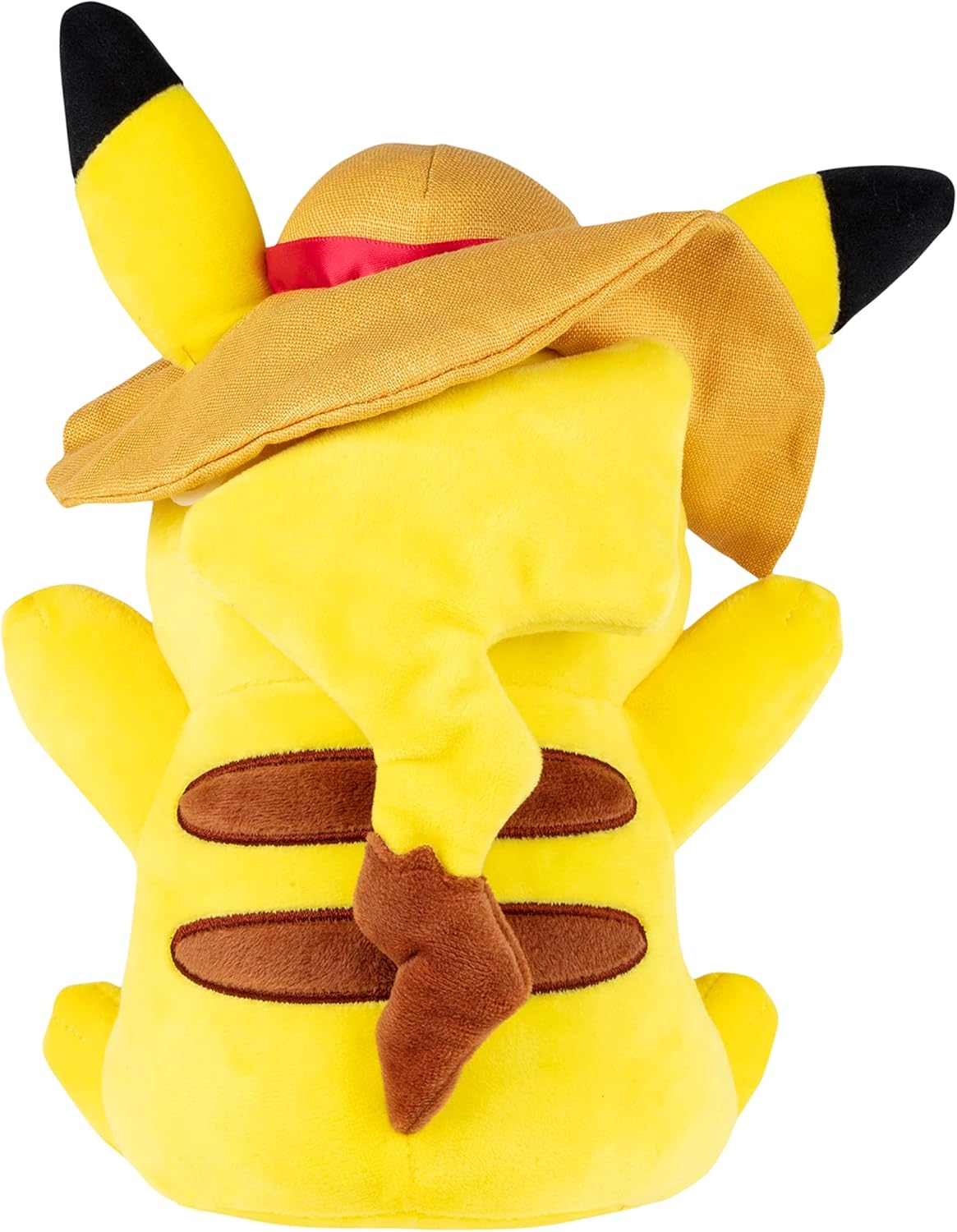 Pokemon 8" Pikachu Plush with Hat Accessory - Officially Licensed Limited Edition - Authentic Soft Stuffed Animal Toy Figure - Easter Basket Stuffer Gift for Kids, Boys, Girls - 2+