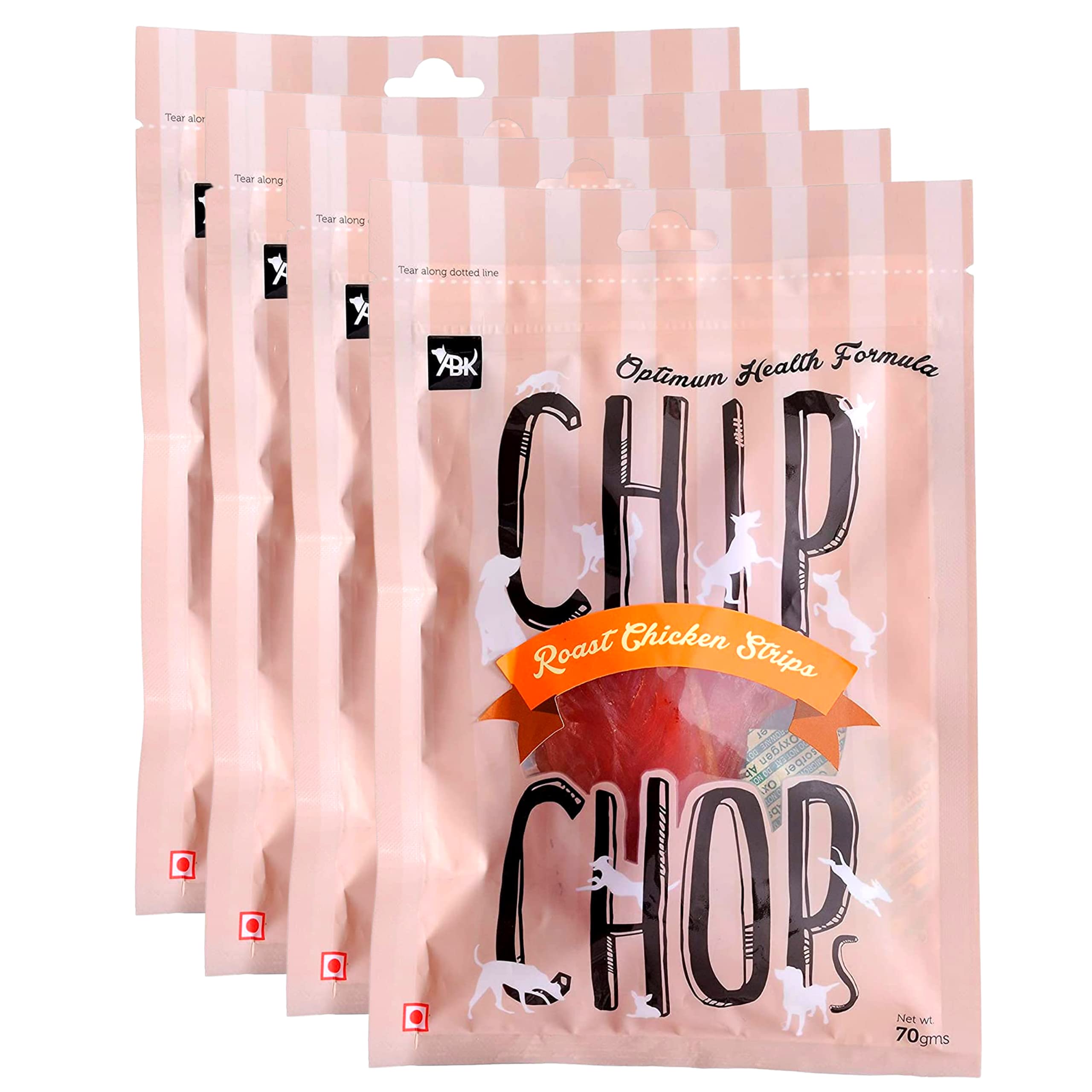 Chip Chops Roast Chicken Strips Dog Treats - 70g (Pack of 4) Healthy, Tasty, High-Protein Snacks for Training & Rewards | Suitable for All Breeds | Sold by Foodie Puppies with Free Keyring (B09DP3LTJP) Amazon Price History, Amazon Price Tracker