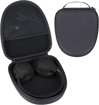 Hard Case for JBL Tune 710BT 720BT 510BT 660NC 700BT 570BT 760NC 750BTNC 660BTNC 560BT 520BT 670BT T770NC JBL Live 650BTNC 400BT 500BT 460NC Headphones Black Case