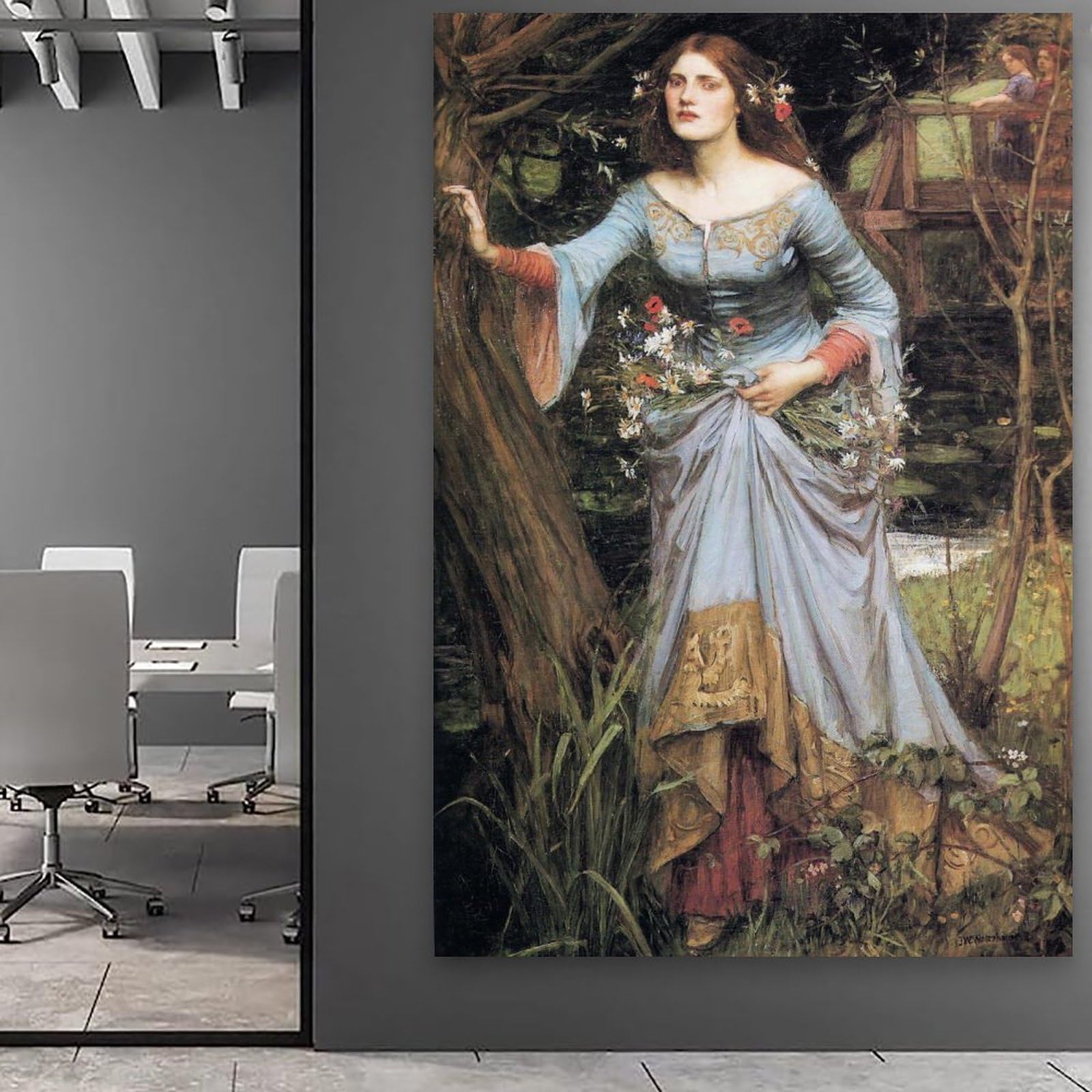 1 Toile Roulée Sans Pli, Peinture Acrylique Diy À Numéro Pour Adultes