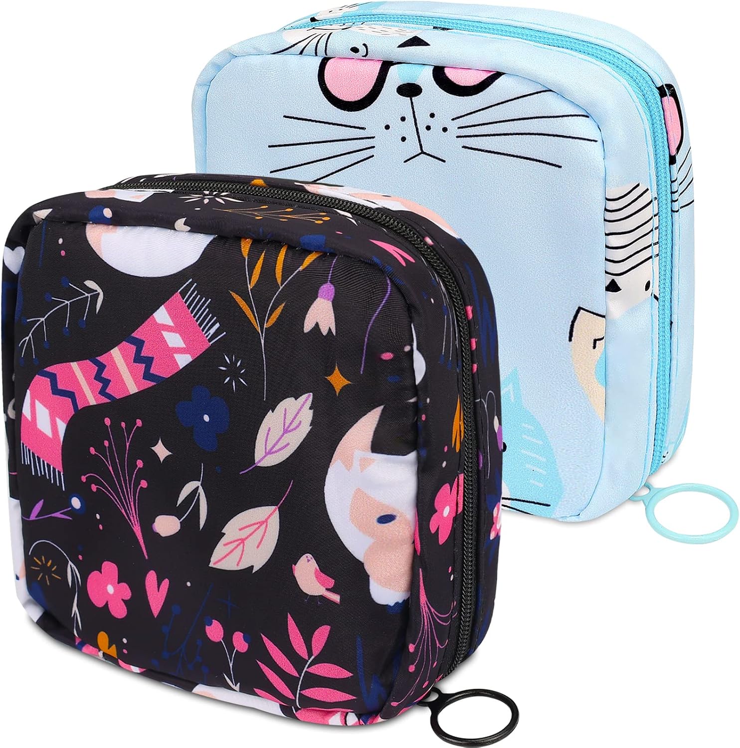 Lestp 2PCS Sanitary Napkin Storage Bag Menstrual Pad Bag