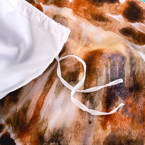 Miniatura 7 de CVHOUSE Juego de funda de edredón de tortuga marina tamaño Queen, juego de ropa de cama de tortuga marina con acuarela oceánica para niños y