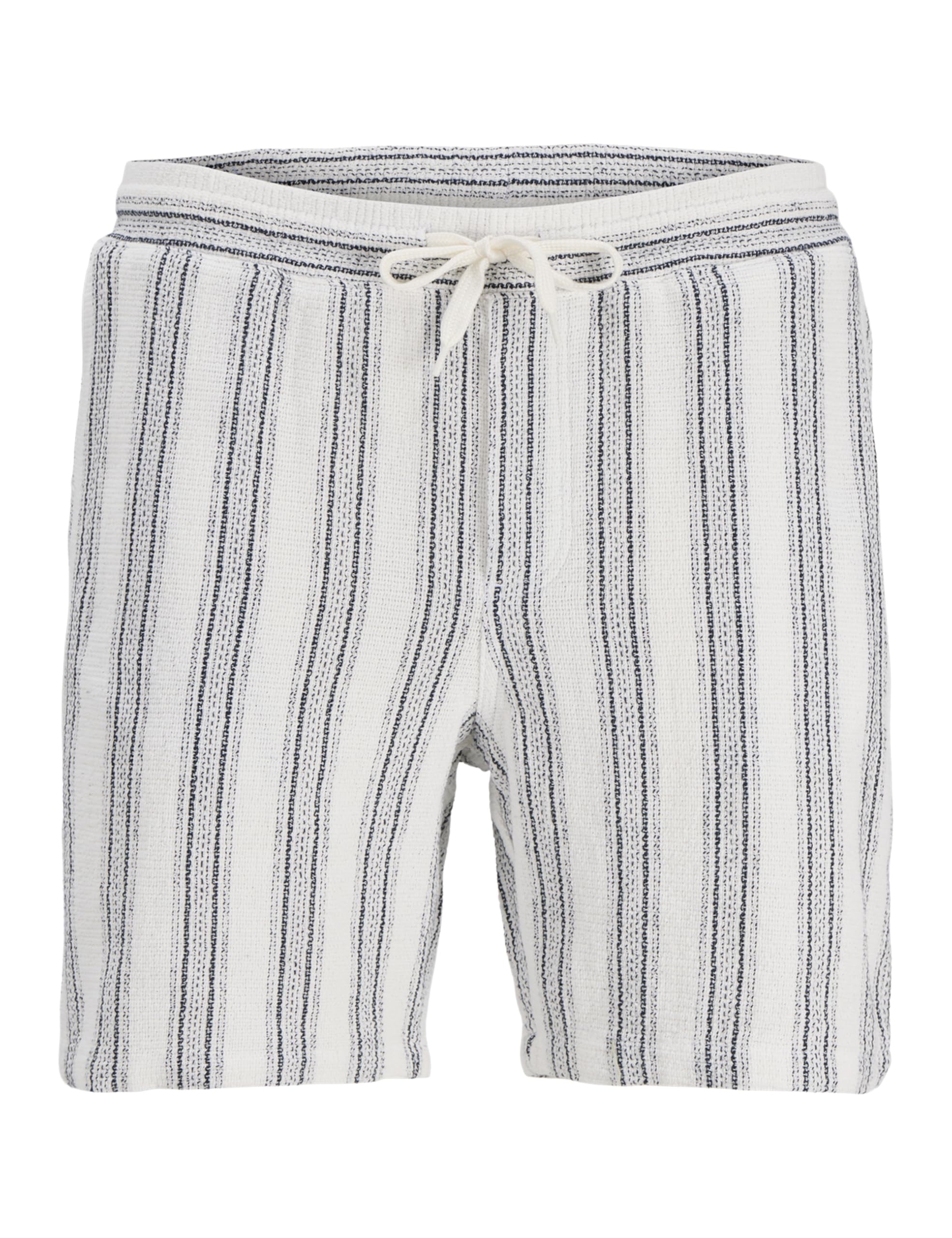 GIFANNY Men's Jpstjaiden Coba Stripe Jog Shorts Sn Pls, Cloud Dancer, 34