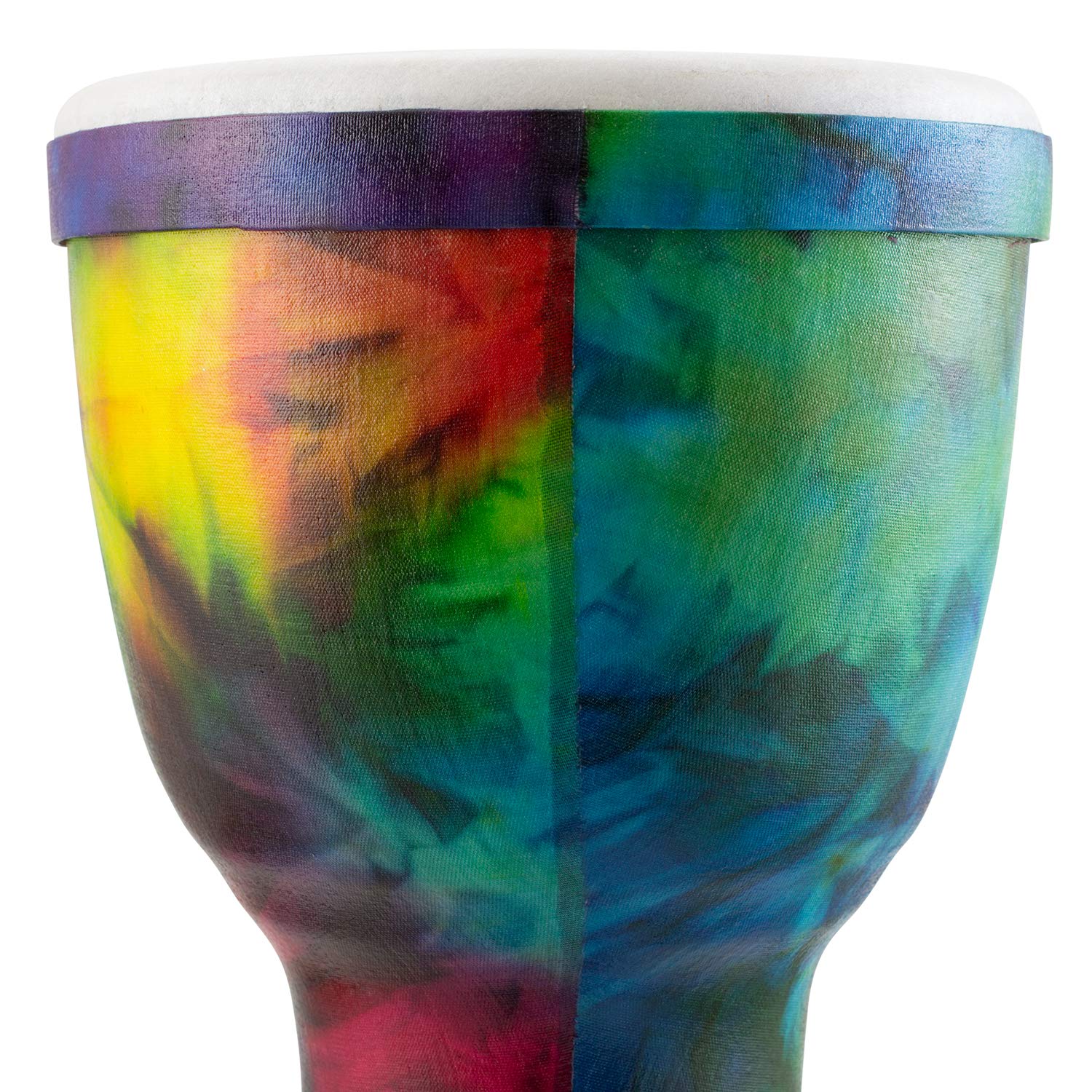 Pvc 15.2 cm Pretuned Djembe, Arcobaleno