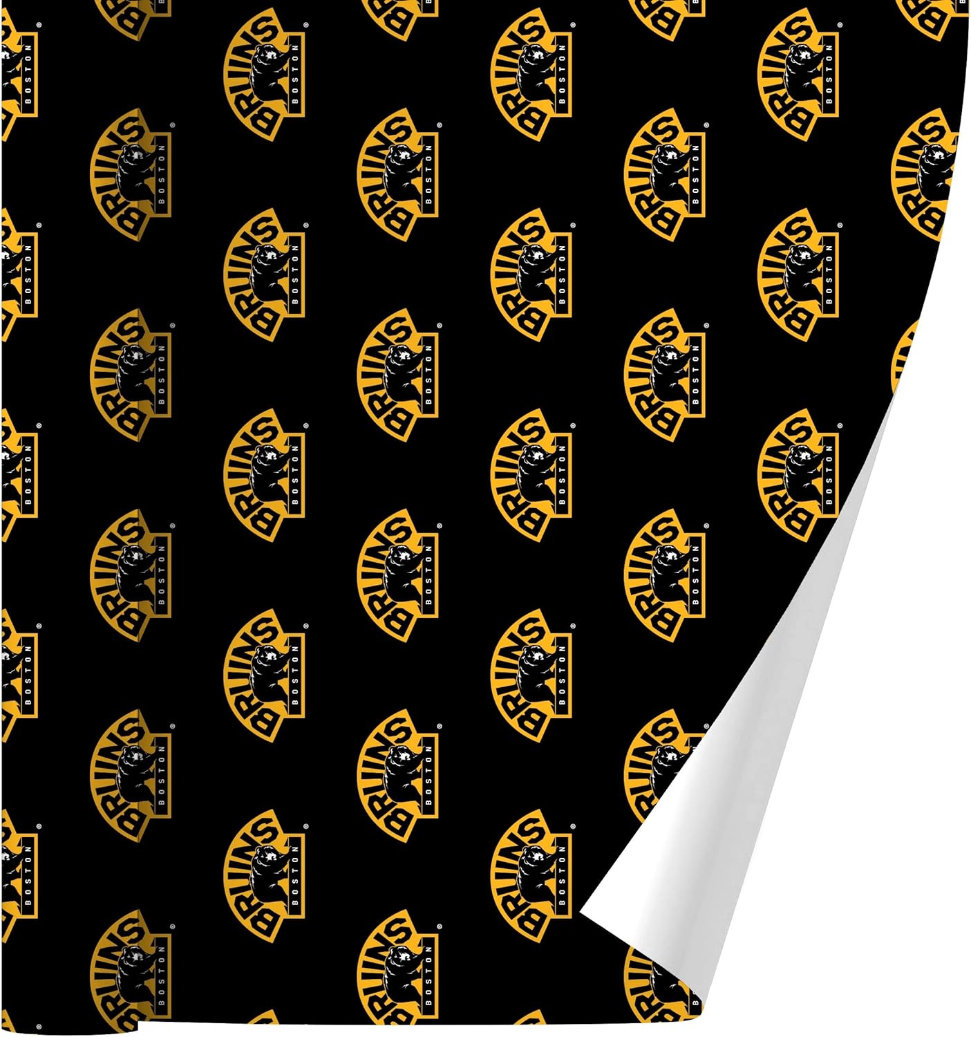 GRAPHICS & MORE NHL Boston Bruins Logo Gift Wrap Wrapping Paper Rolls Health