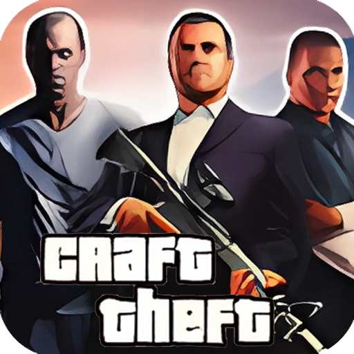 GTAA 5 Craft Theft Autos Open World Sandbox Game with Cars and Guns