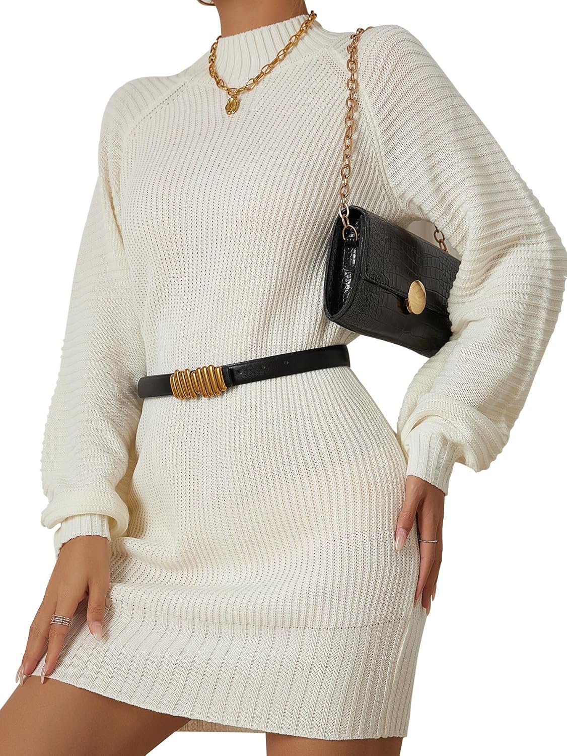 2023 Women's Chunky Cable Knit Sweater Dress Fall Kuwait Ubuy