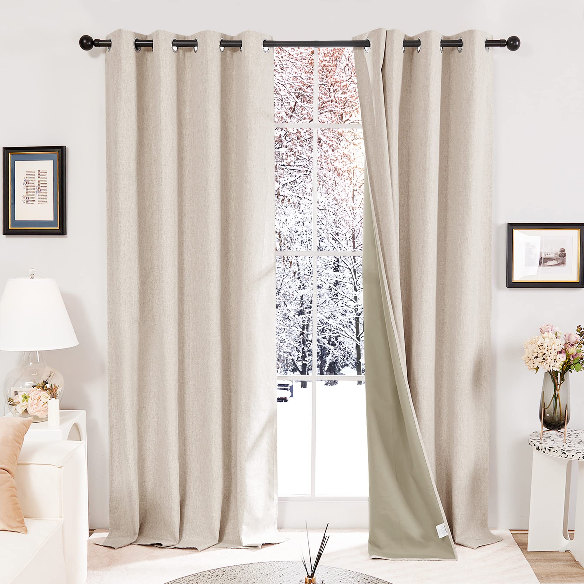 Composite Coating Total Blackout Curtain