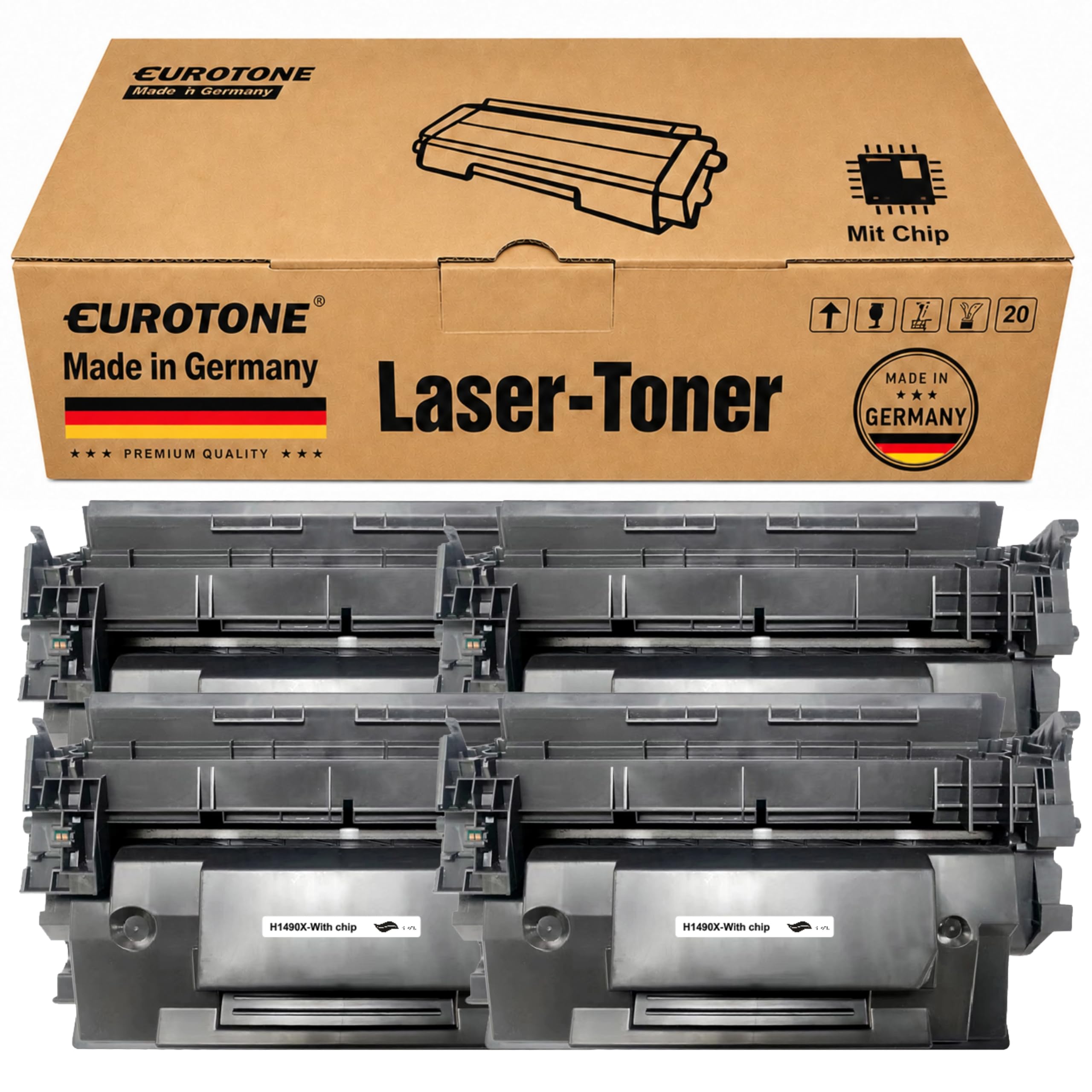 149X toner czarny (z chipem) kompatybilny z HP 149X W1490X toner do drukarki LaserJet Pro 4002n 4002dn 4002dw, MFP 4102 4102fdn 4102fdw drukarka zestaw 4 szt