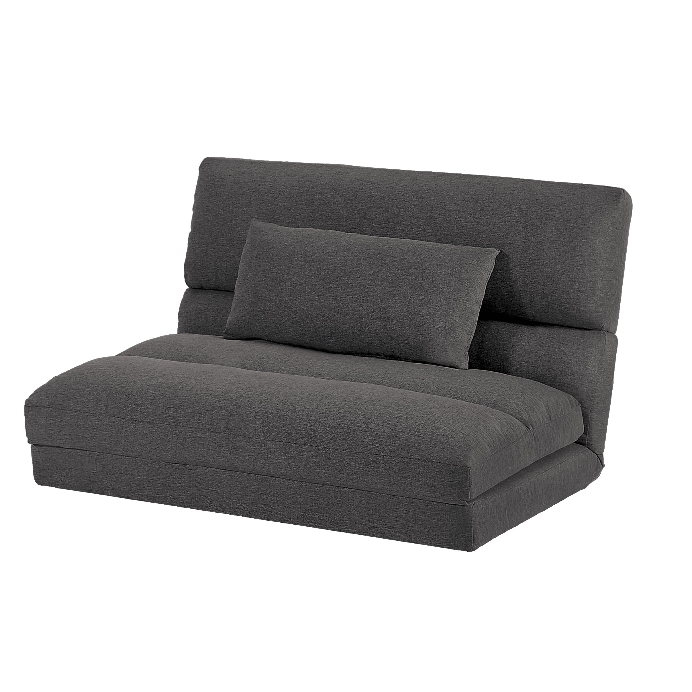 Amazon｜Jujwooo 折りたたみ ソファベッド 座椅子 幅103cm 2人掛け