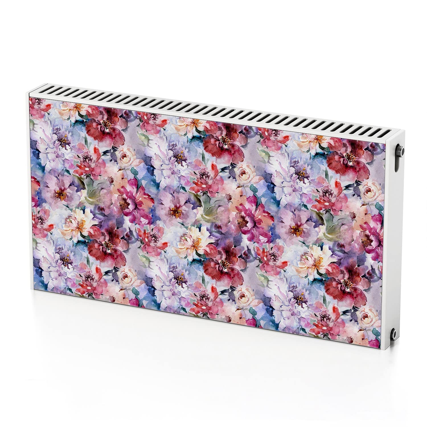 Autocollant de radiateur chauffage aimant Coloray fleurs peintes 110x60