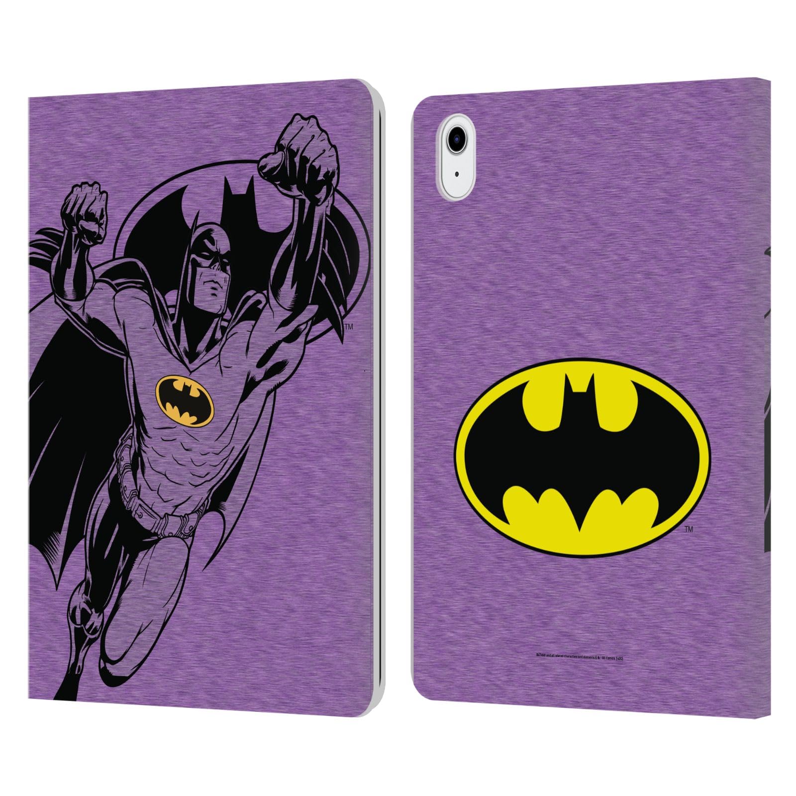 Funda Batman para iPad Air 2022 de cuero con soporte tipo libro 7