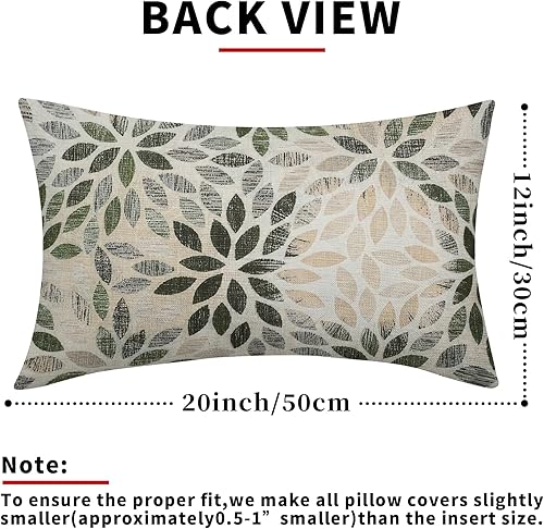 Vista 71 de Juego de 2 fundas de almohada de dalia azul marino de 18 x 18 pulgadas, fundas de almohada cuadradas decorativas de flores geométricas rústicas