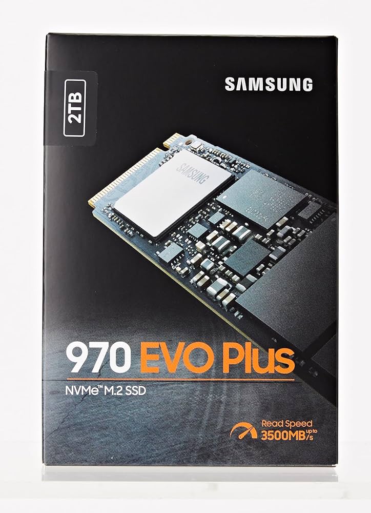 Samsung NVMe 970 EVO 2TB Samsung NVMe 970 EVO 2TB