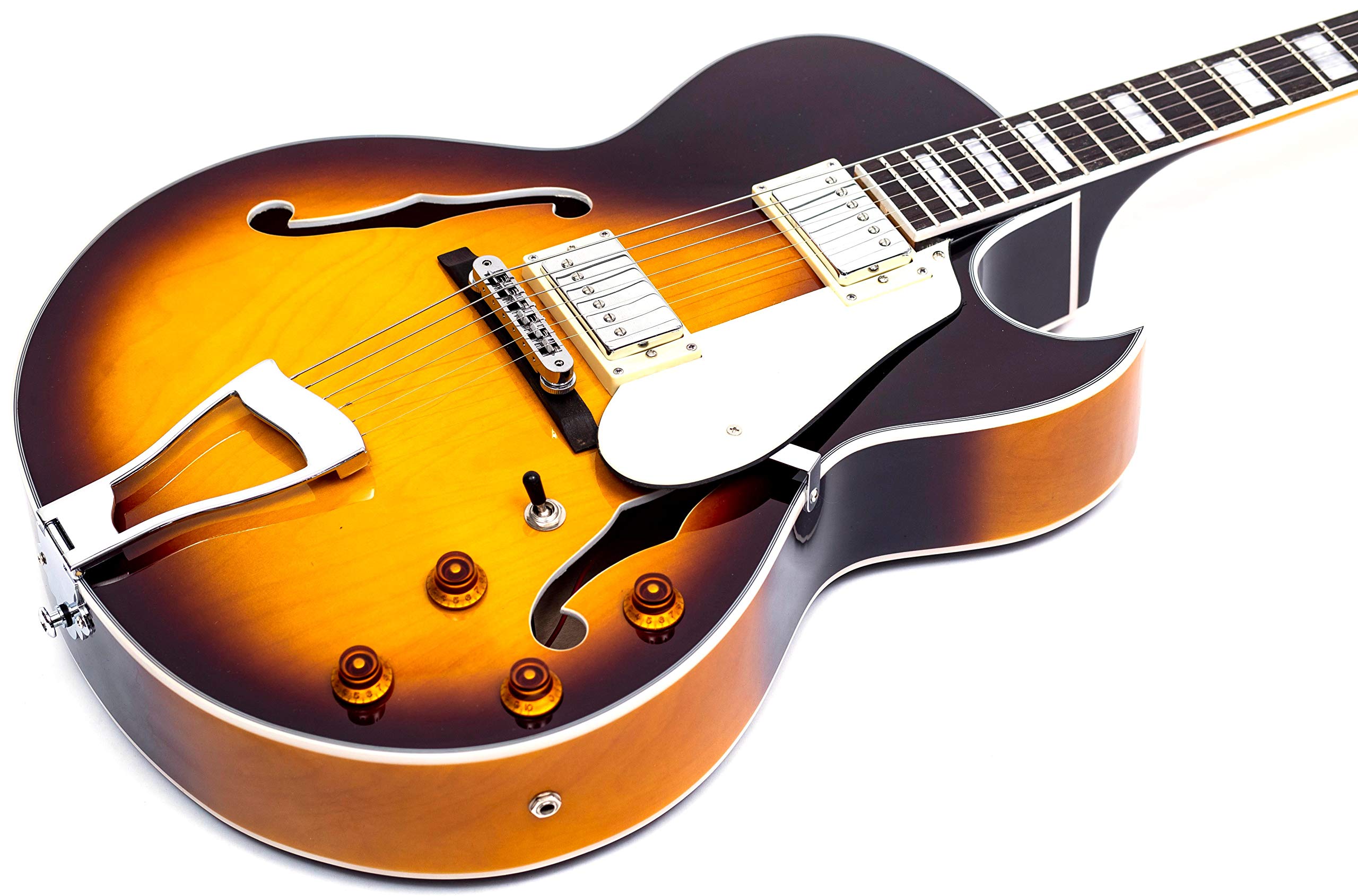 Chitarra elettrica Simi-Hollow Body sunburst