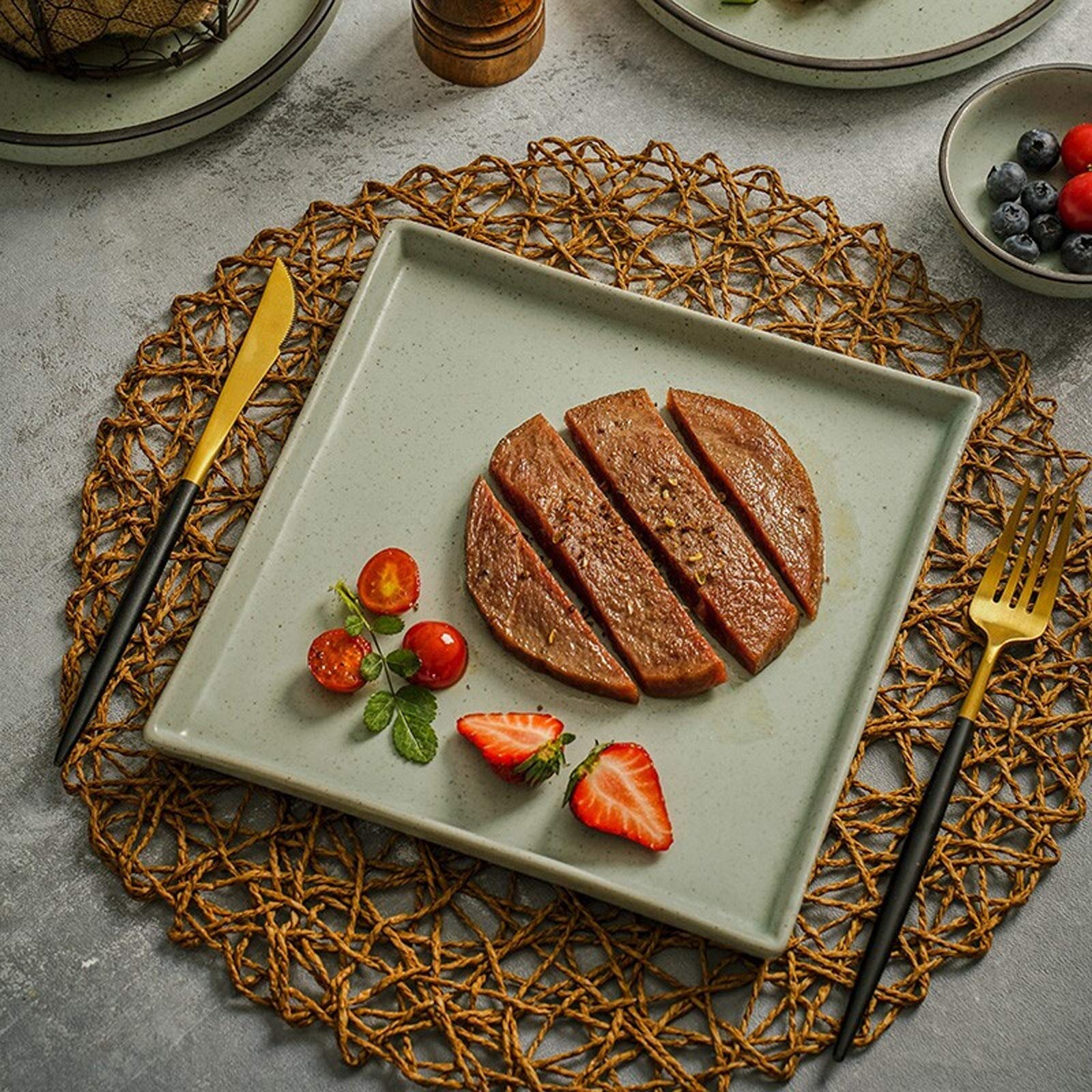 Amazon.co.jp: ディナープレート、セラミックディナーセット、30ピース