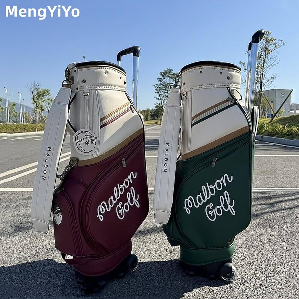 Amazon | MengYiYo ゴルフバッグ おしゃれ キャディバッグ