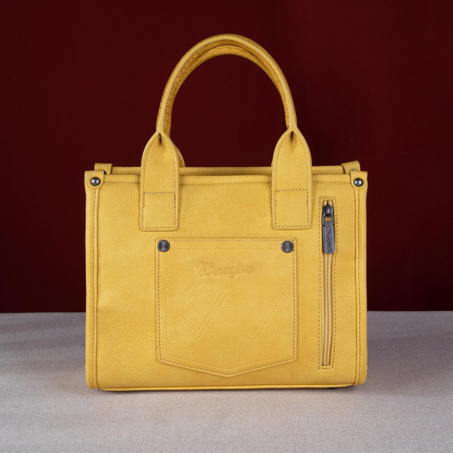 Montana West × Wrangler Tote Bag for Women Western Cow Print Purse Designer Top Handle Handbags - Image 5